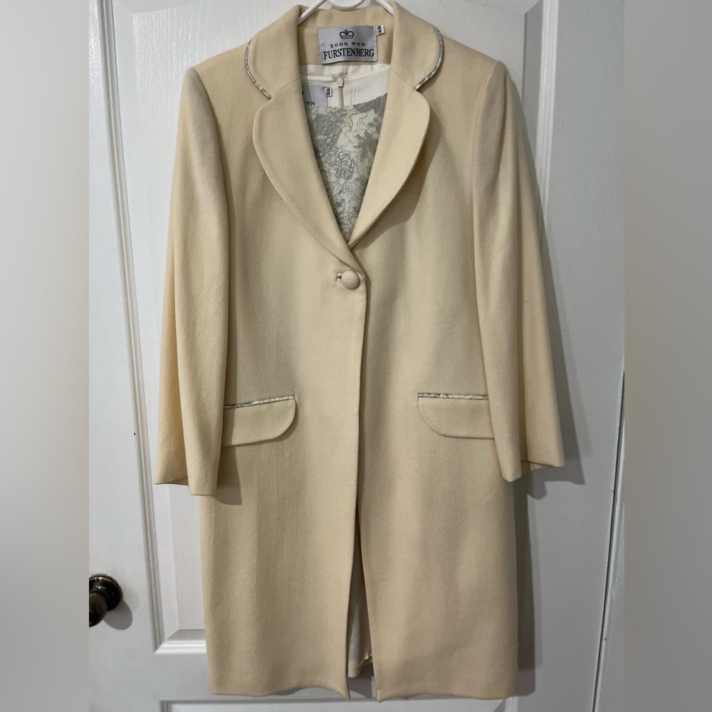 Real Vintage Egon Von Furstenberg 3-piece suit